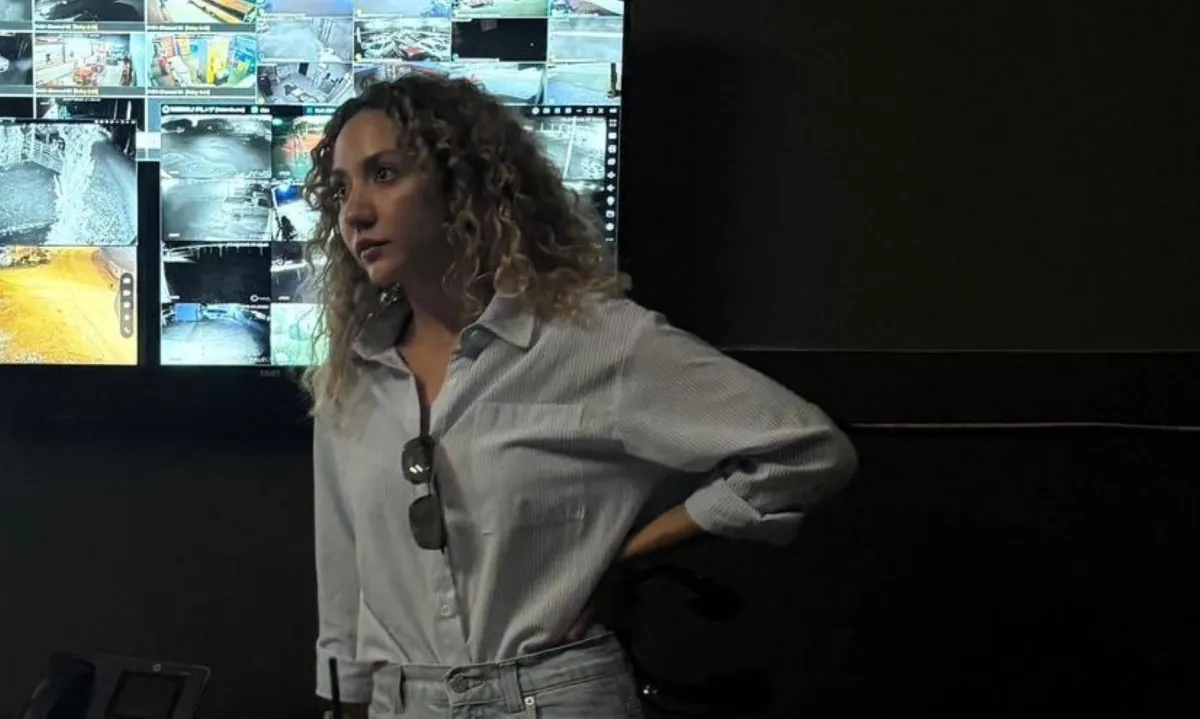 الصورة من المركز الإعلامي لزينة أشرف عبد الباقي