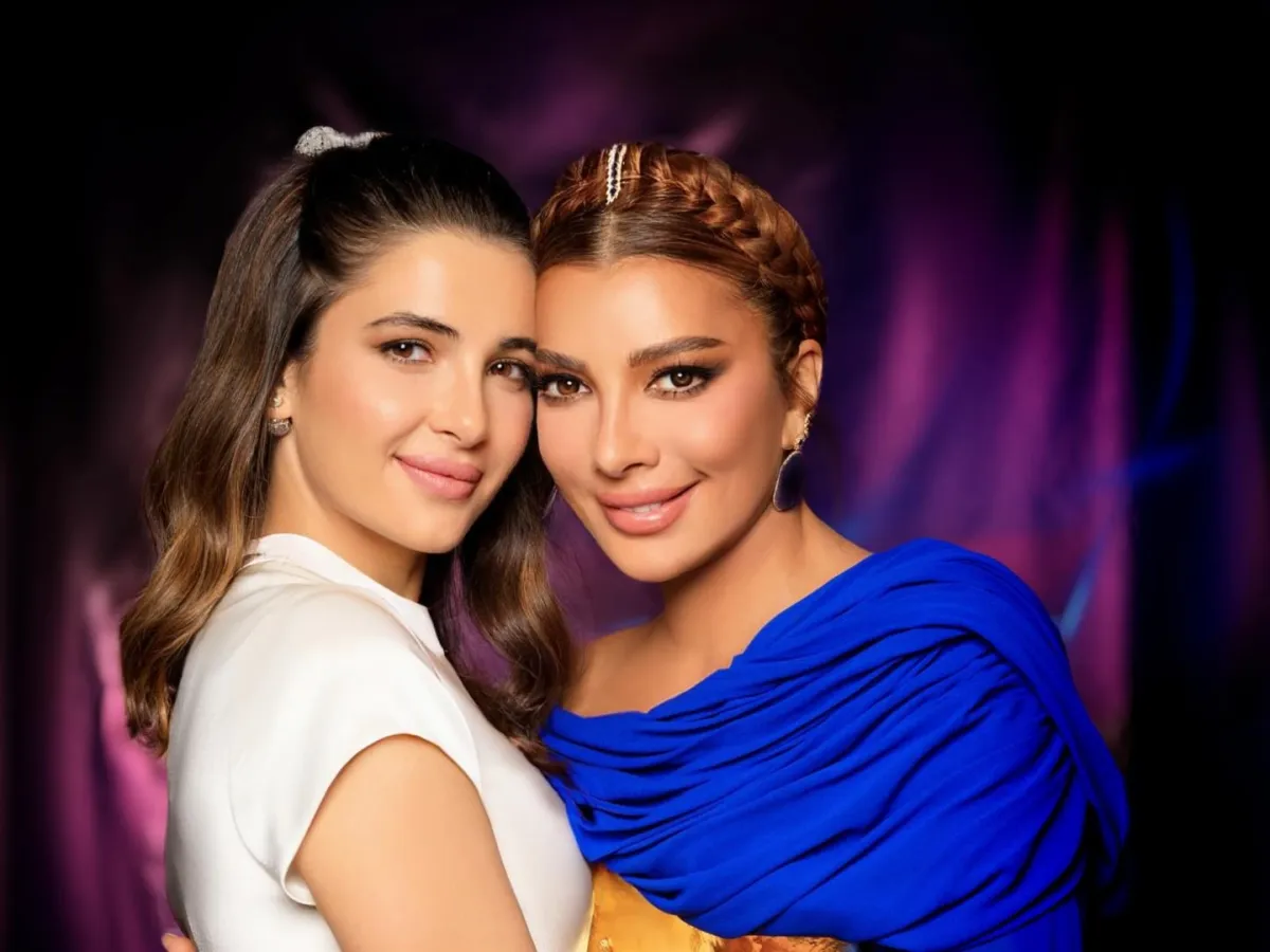 شام الذهبي وأصالة- الصورة من حساب شام على إنستغرام