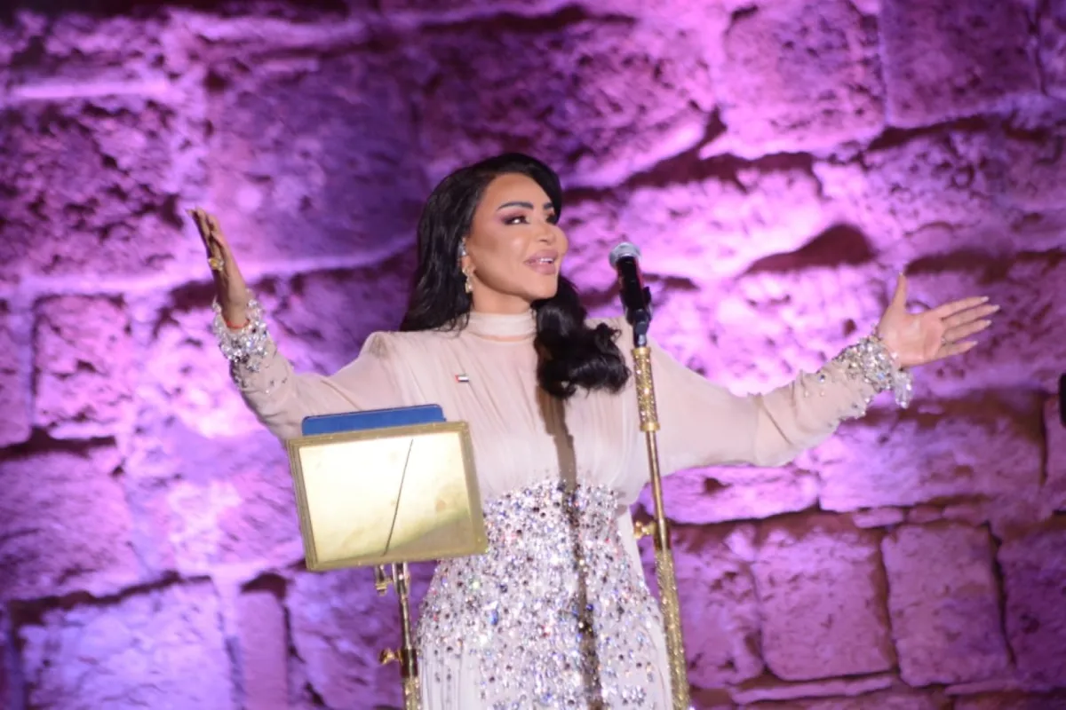 أحلام من حفل ختام مهرجان قرطاج – صورة خاصة لسيدتي تصوير منية كواش