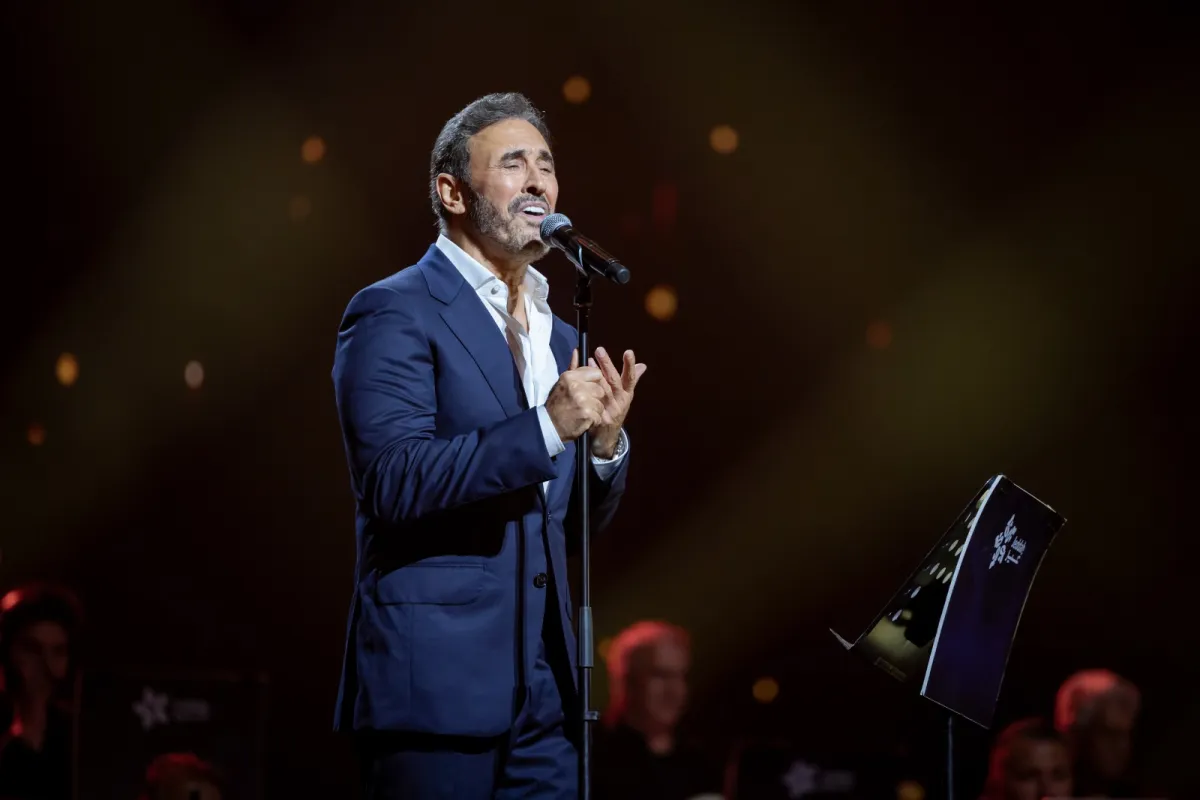 كاظم الساهر من حفل جدة - الصورة من الشركة المنظمة