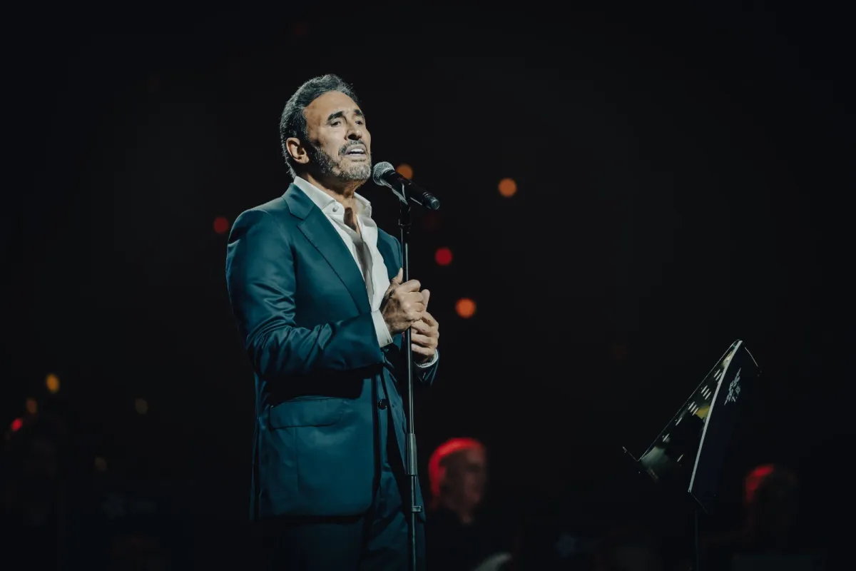 كاظم الساهر من حفل جدة - الصورة من الشركة المنظمة