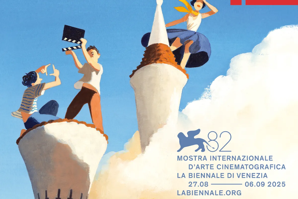 بوستر مهرجان فينيسيا ال 82 - الصورة من الموقع الرسمي للمهرجان