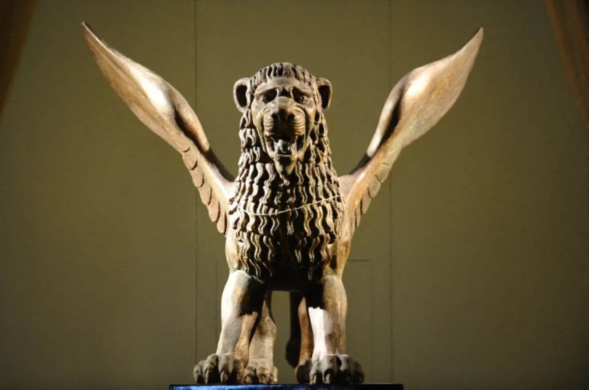 الأسد الذهبي المجنح - مصدر الصورة  VINCENZO PINTO / AFP