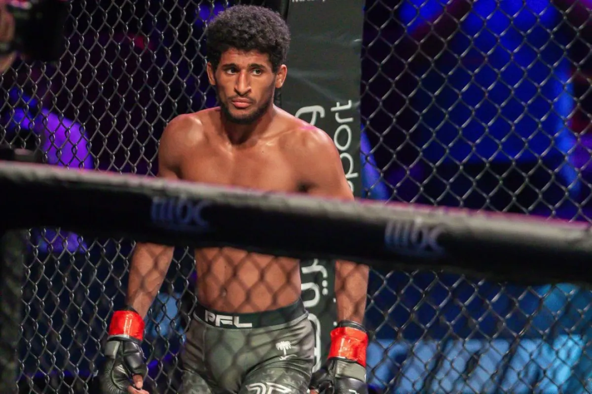 المقاتل السعودي مالك باسهل