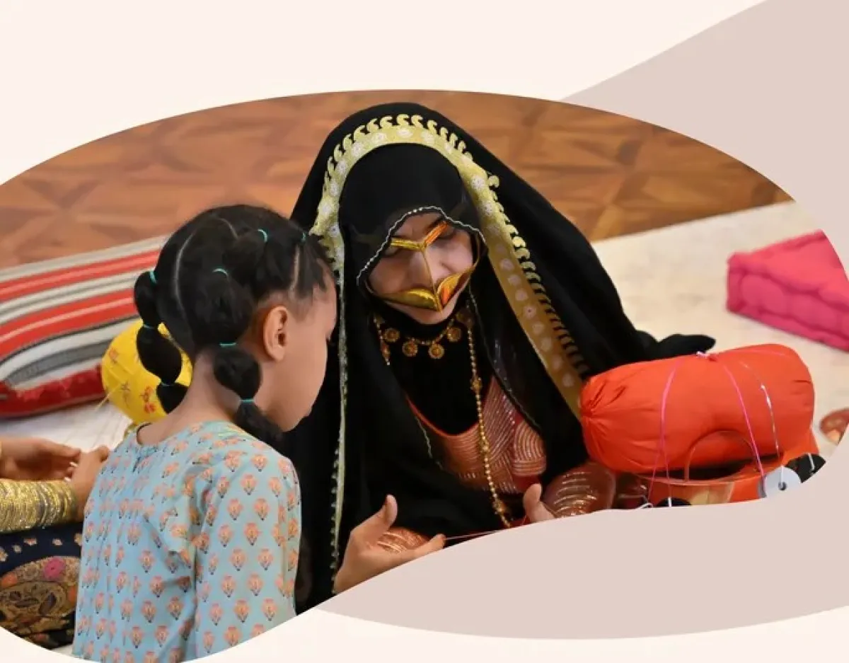  المجلس الأعلى للأمومة والطفولة يطلق برنامج "حاميات التراث 2.0". الصورة من مكتب أبوظبي الإعلامي