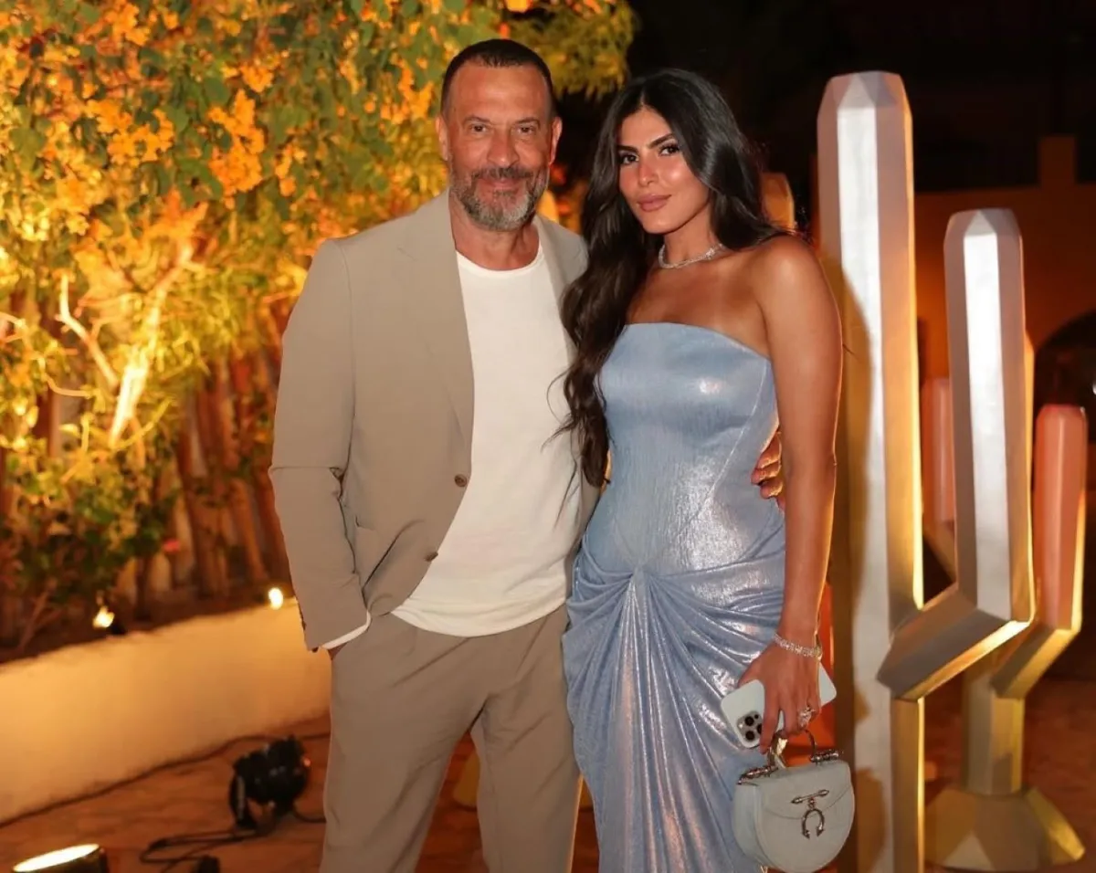 ماجد المصري وزوجته رانيا أبو النصر - الصورة من حسابه على إنستغرام