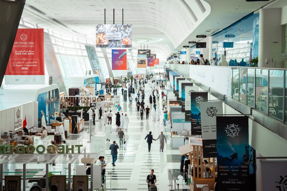 انطلاق معرض أبوظبي للصيد والفروسية. الصورة من الحساب الرسمي للمعرض على منصة x