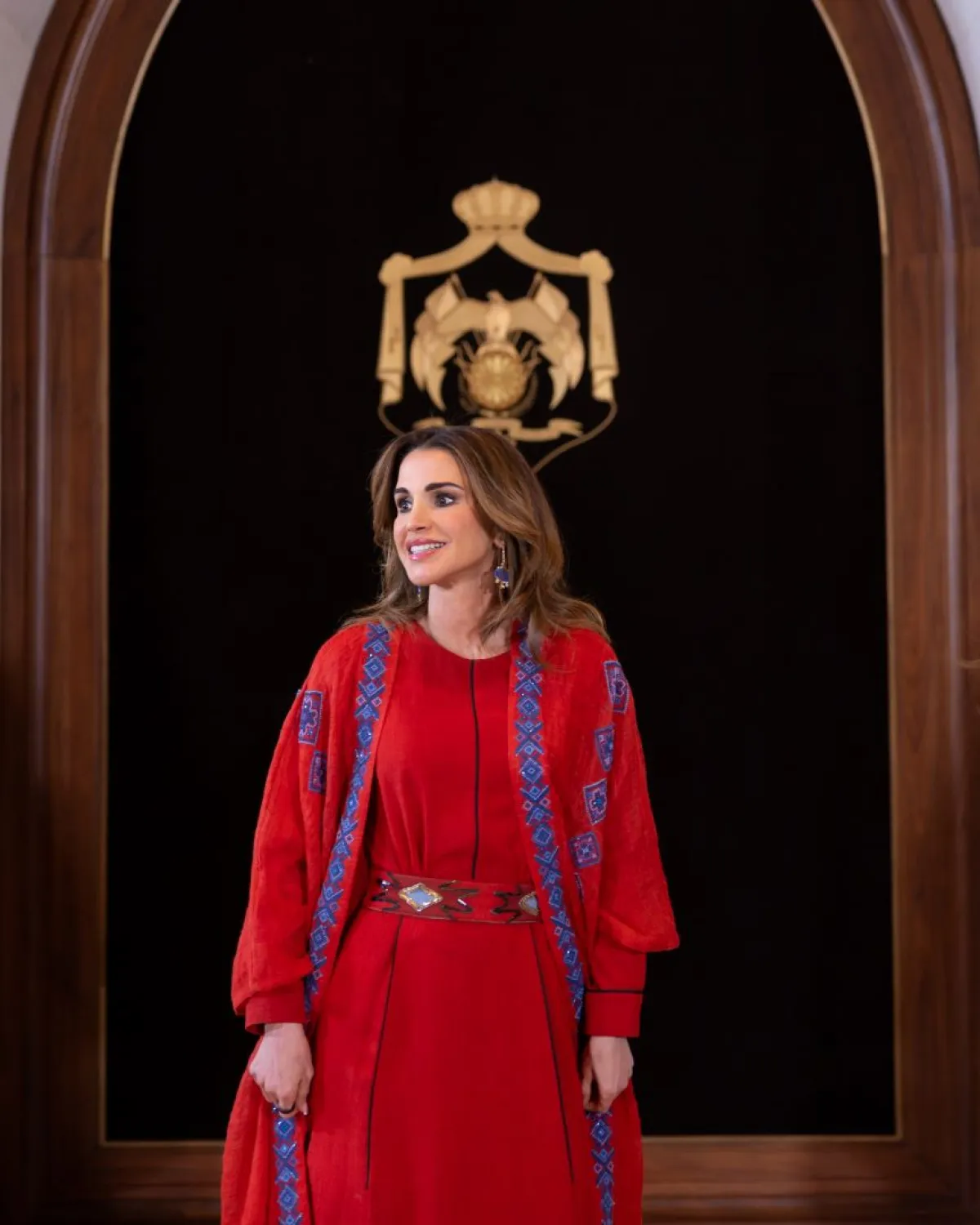 الملكة رانيا- الصورة من الديوان الملكي الهاشمي