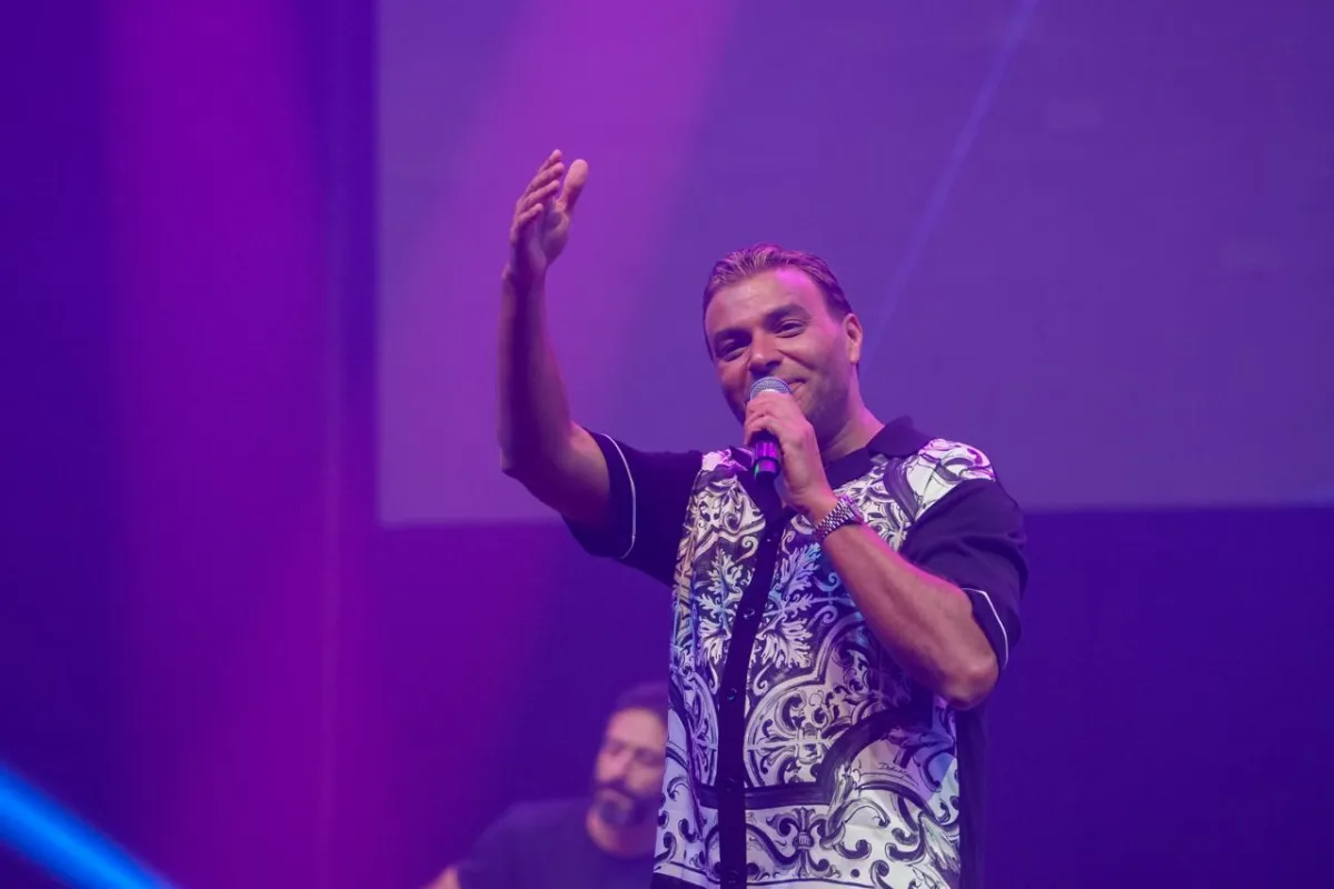 حفل رامي صبري كامل العدد في دبي -الصورة من المركز الصحفي للشركة المنظمة