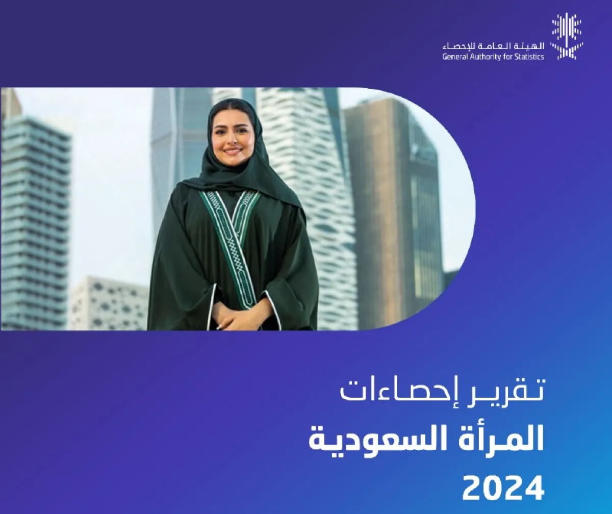 تقرير هيئة الإحصاء عن المرأة السعودية لعام 2024 - الصورة من حساب الهيئة العامة للإحصاء على منصة إكس