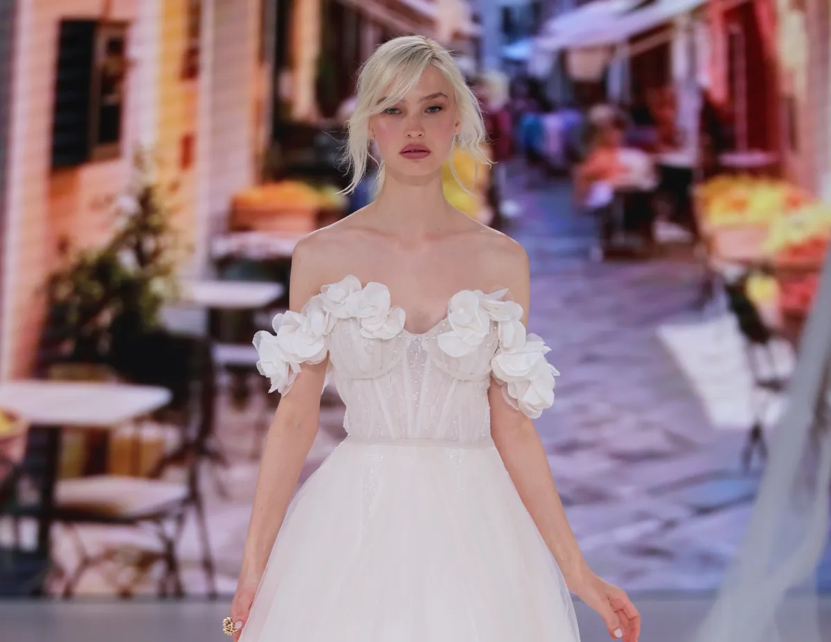 فستان زفاف من غلوبال برايدل هاوس Global Bridal House- الصورة من Launchmetrics/Spotlight ©