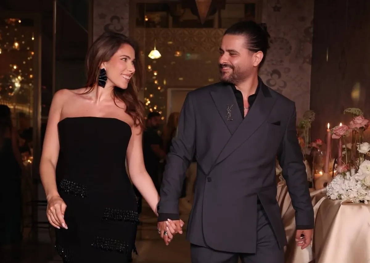 ناصيف زيتون ودانييلا رحمة- الصورة من حسابها على إنستغرام