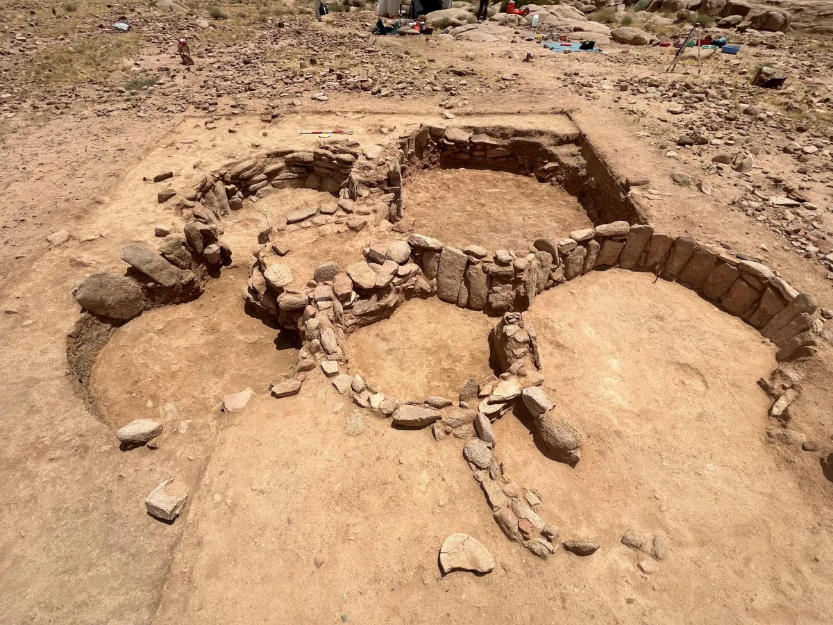 اكتشاف أقدم مستوطنة معمارية بالجزيرة العربية  - الصورة من واس