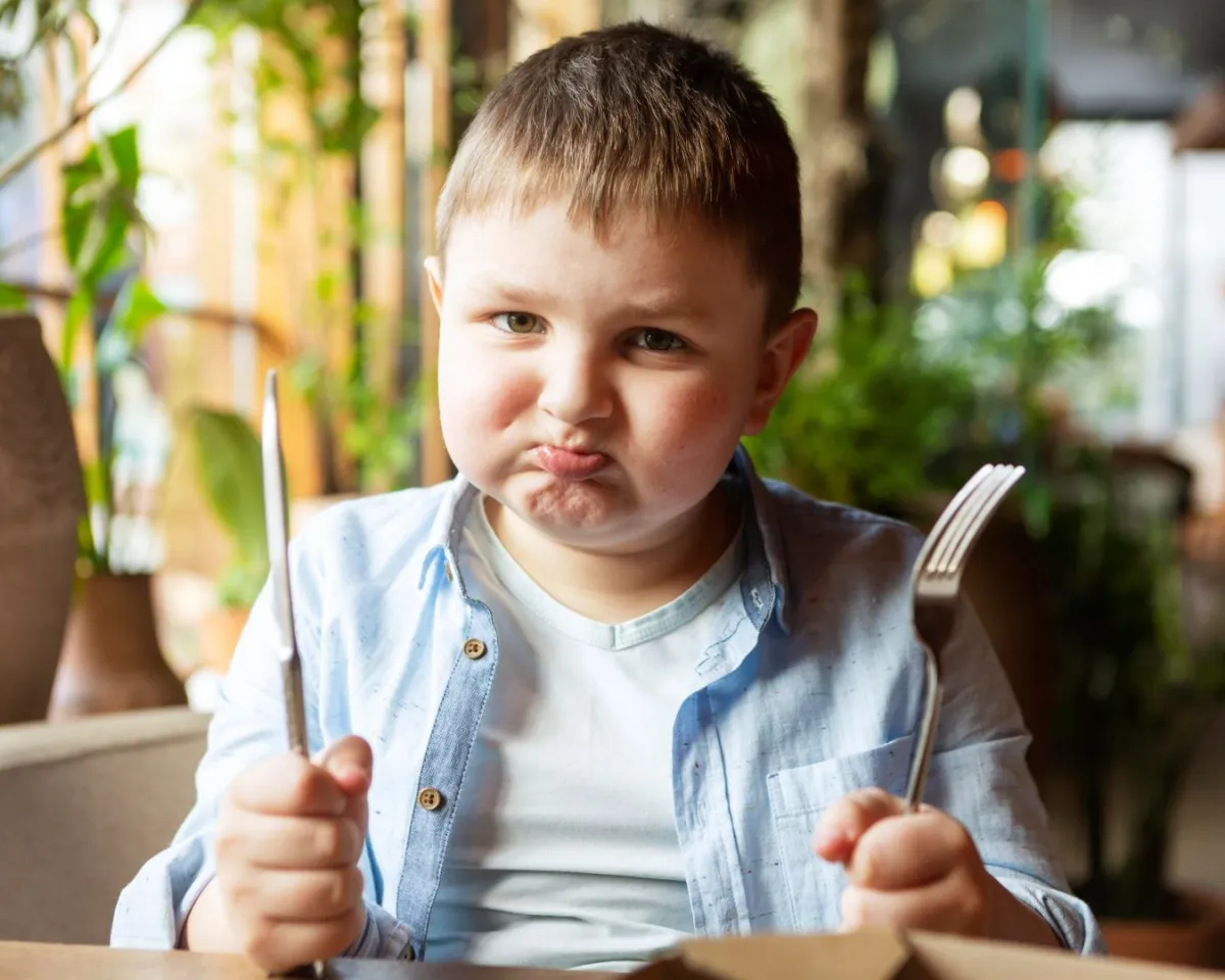 صورة طفل يعاني من السمنة