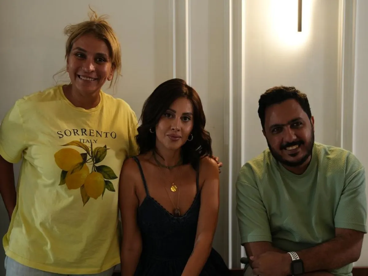 ياسمين رئيس من كواليس فيلم الست لما- الصورة من الشركة المنتجة