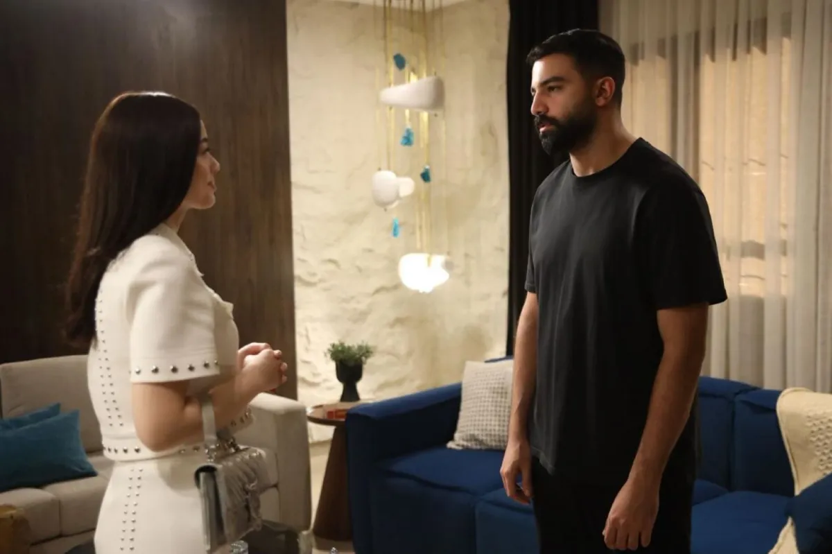 المشهد الختامي من حكاية هند - الصورة من المركز الإعلامي للمسلسل