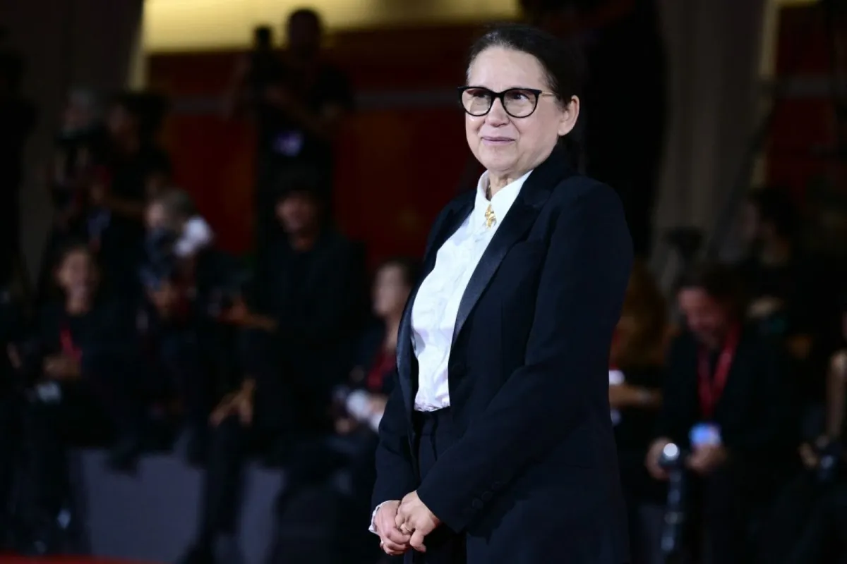 إيلديكو إنيدي Ildiko Enyedi، من مهرجان فينيسيا السينمائي 2025. مصدر الصورة: Tiziana FABI / AFP