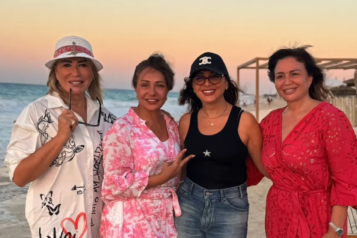 إلهام شاهين وأنغام وليلى علوي وإيناس الدغيدي- الصورة من حساب ليلى علوي على إنستغرام