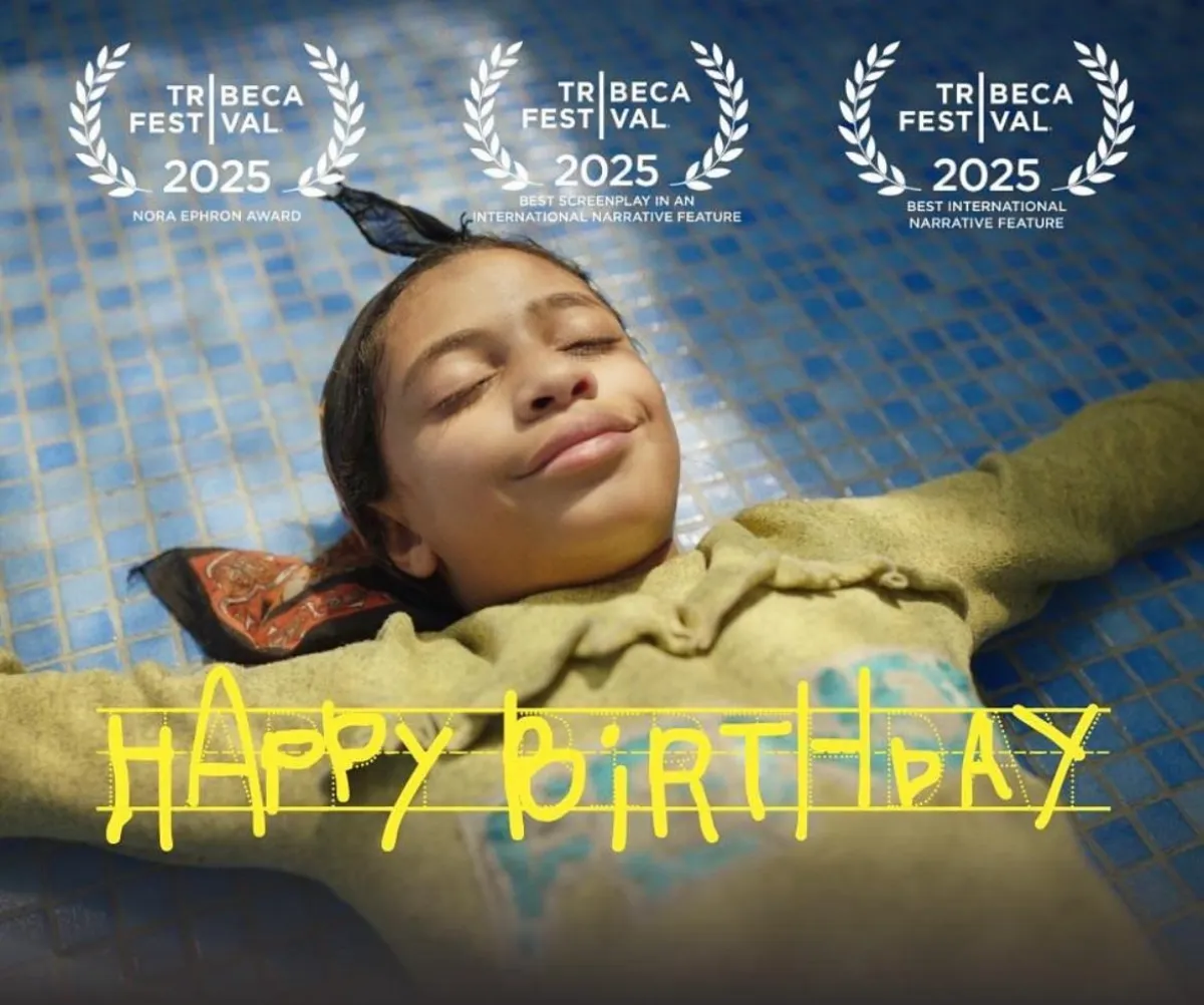 الملصق الدعائي للفيلم يوم ميلاد سعيد- الصورة من المركز الإعلامي لنقابة المهن السينمائية