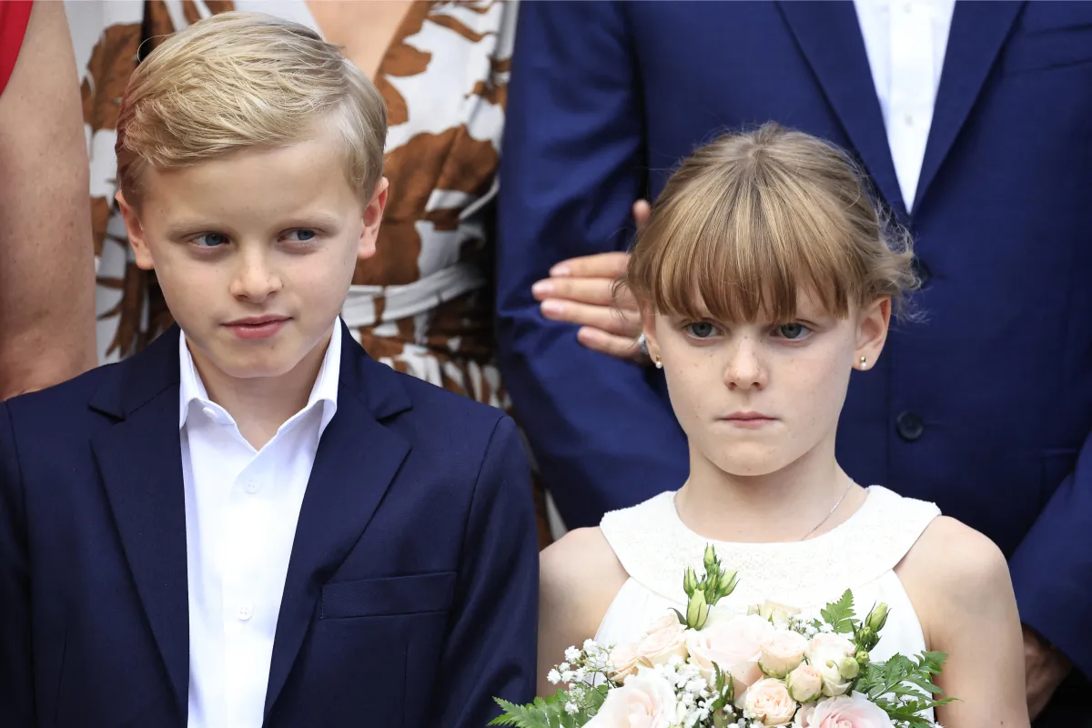 الأمير جاك والأميرة غابرييلا Prince Jacques and Princess Gabriella – مصدر الصورة Photo by VALERY HACHE / AFP
