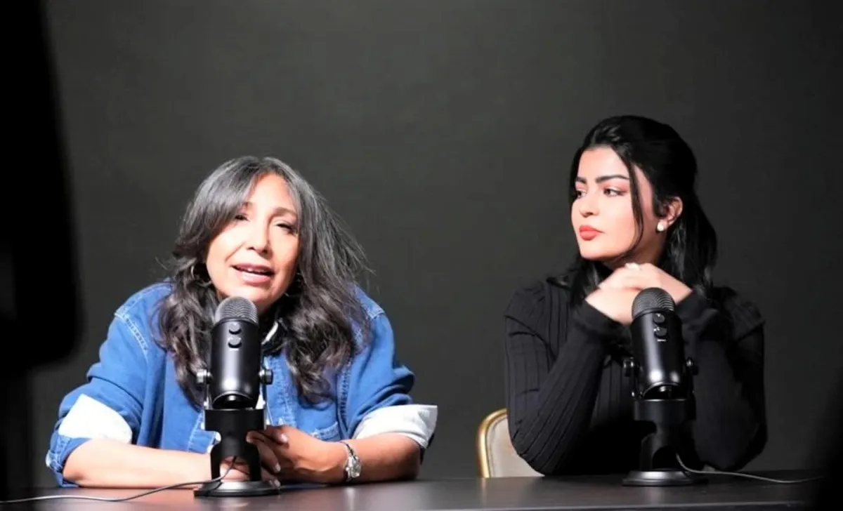 هيفاء المنصور وميلا الزهراني- الصورة من حساب هيفاء المنصور على الانستغرام