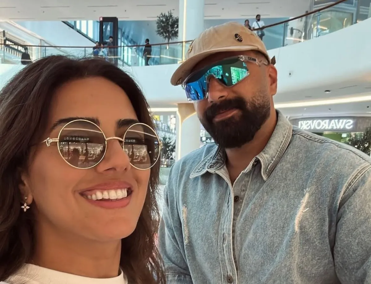 هيا عبد السلام وفؤاد علي- الصورة من حسابها على إنستغرام