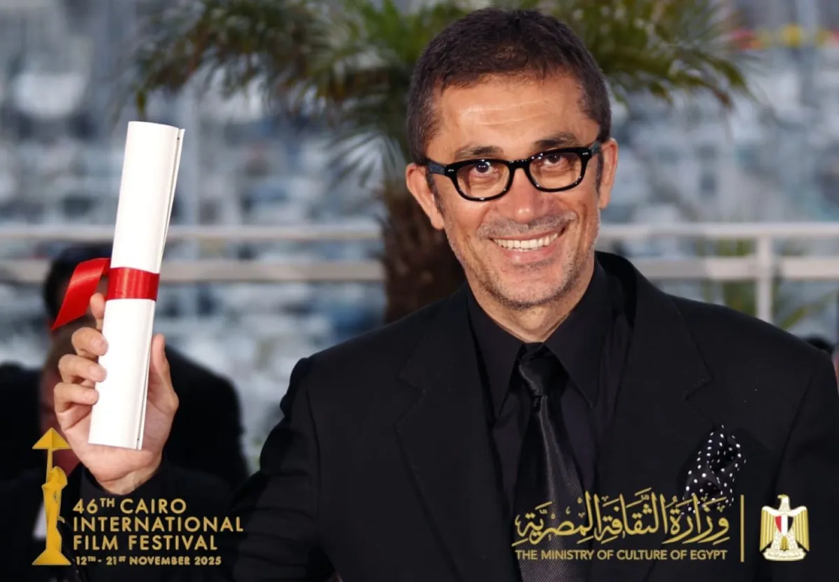 المخرج التركي  نوري بيلجي جيلان- الصورة من المركز الإعلامي لمهرجان القاهرة 