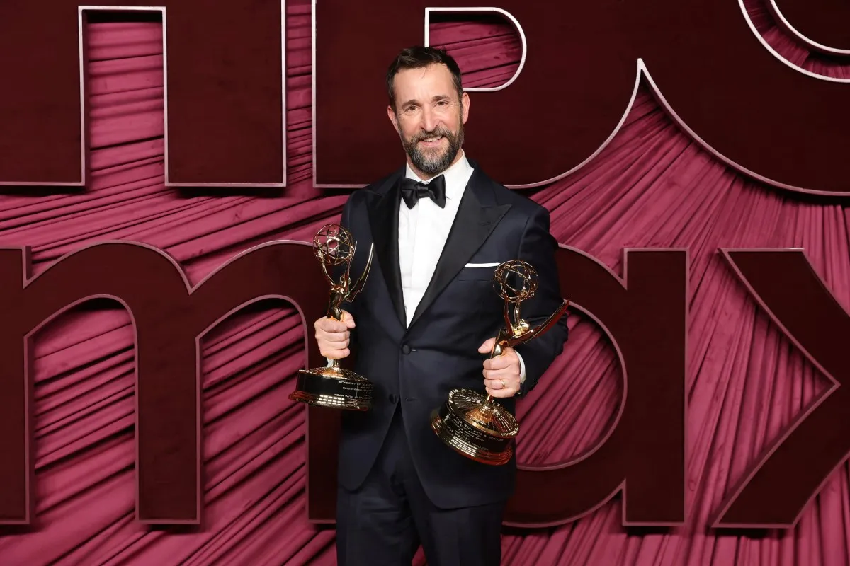 نواه وايل Noah Wyle، من حفل توزيع جوائز إيمي برايمتايم 2025. مصدر الصورة: Photo by EMMA MCINTYRE / GETTY IMAGES NORTH AMERICA / Getty Images via AFP