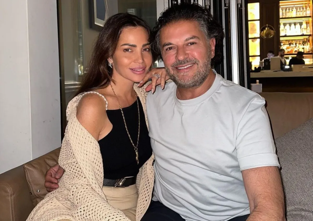 راغب علامة مع زوجته جيهان علامة- الصورة من حسابها على إنستغرام