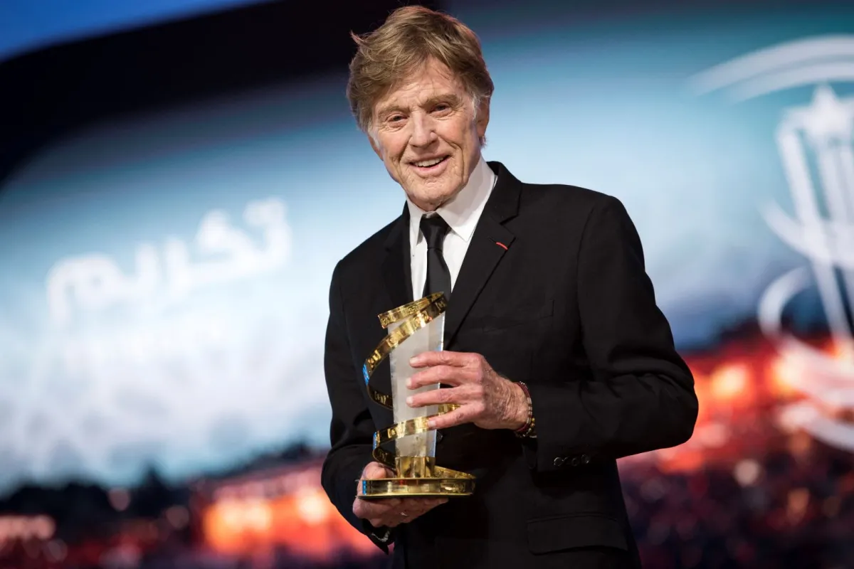 روبرت ريدفورد Robert Redford في مهرجان مراكش السينمائي 2019. مصدر الصورة: FADEL SENNA / AFP