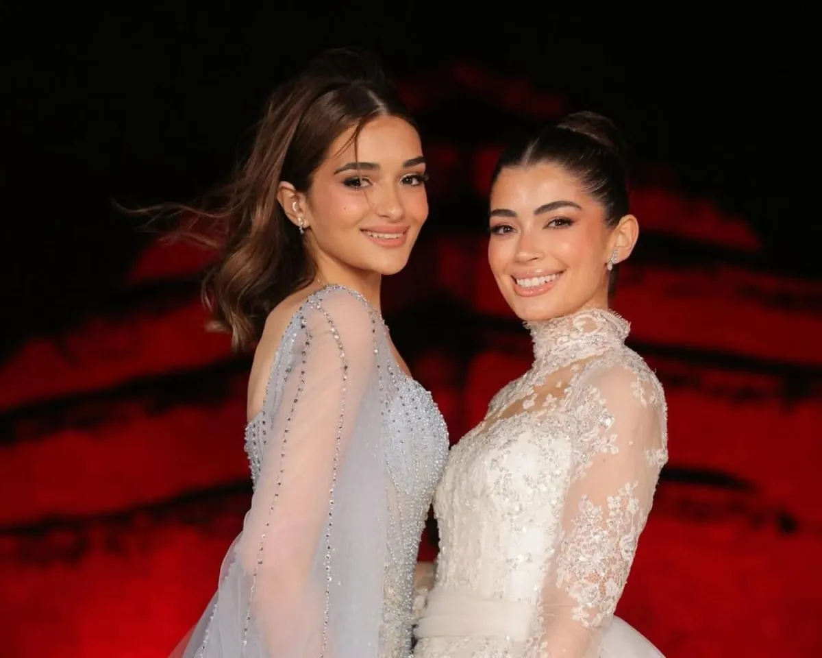 ملك أحمد زاهر وشقيقتها ليلى- الصورة من حساب ملك على إنستغرام