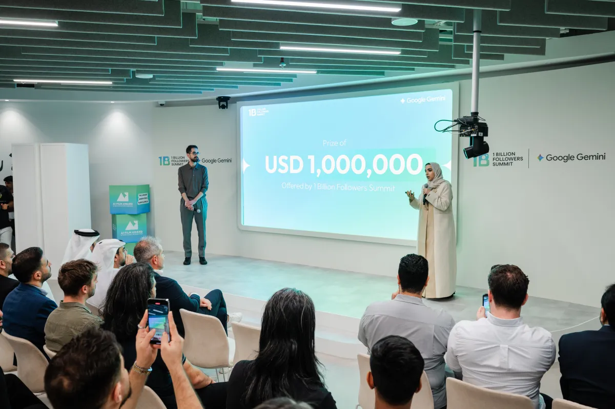 من وقائع المؤتمر الصحفي للإعلان عن إطلاق الجائزة وتفاصيلها