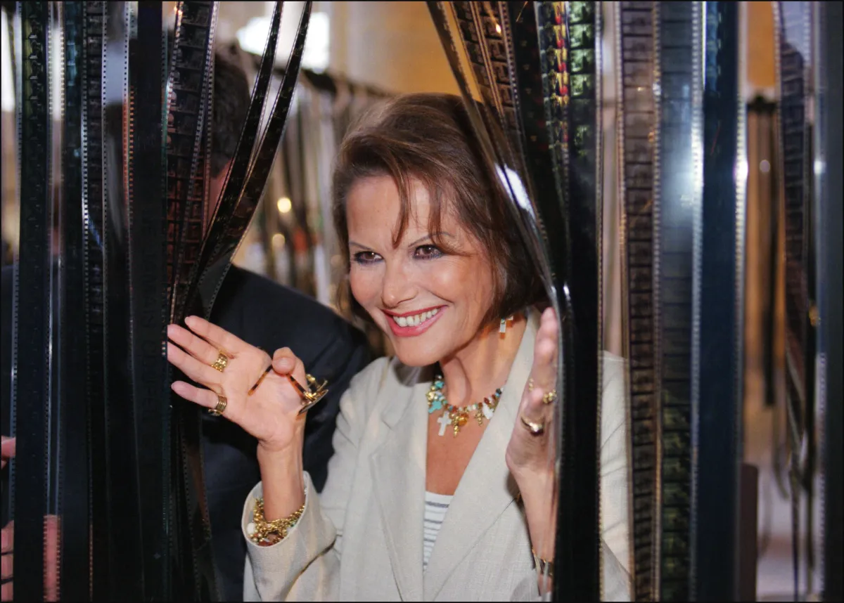 كلوديا كاردينال في باريس (Claudia Cardinale in Paris). مصدر الصورة: ERIC FEFERBERG / AFP