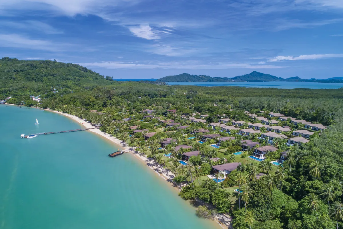 لقطة جوية لمنتجع Barceló Coconut Island - الصورة من العلاقات العامة للمنتجع