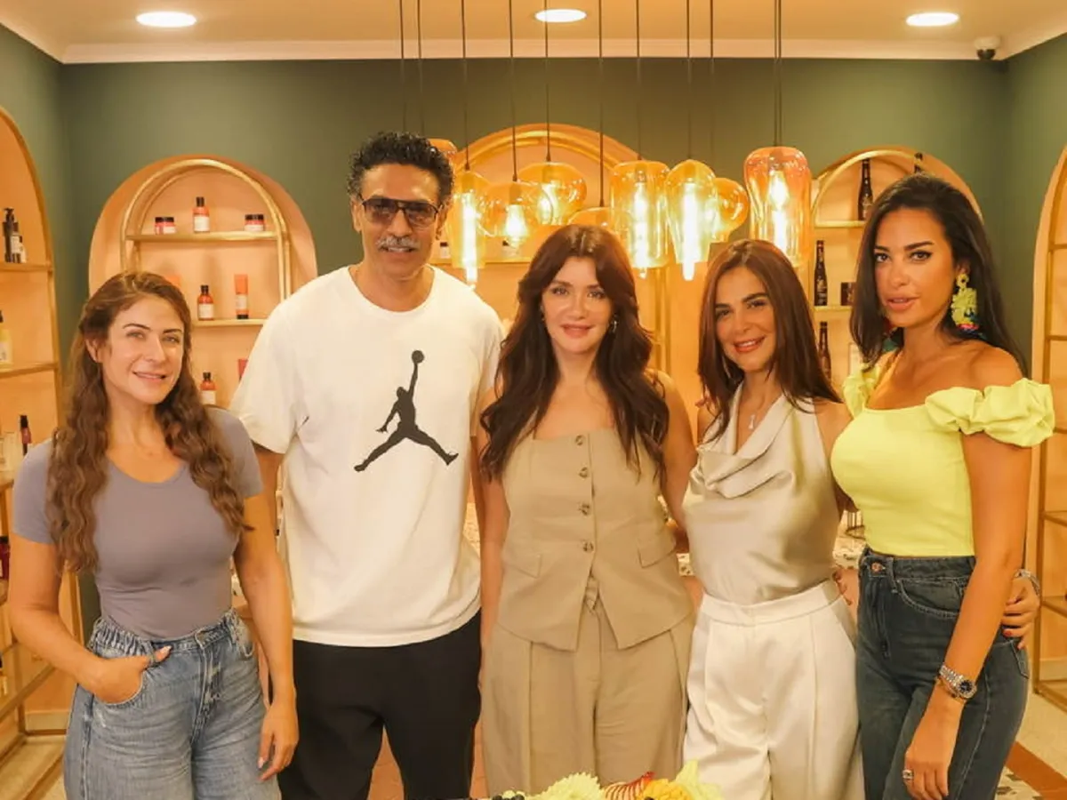 أبطال مسلسل وتر حساس 2- الصورة من حساب المنتج هاني عبدالله على فيسبوك