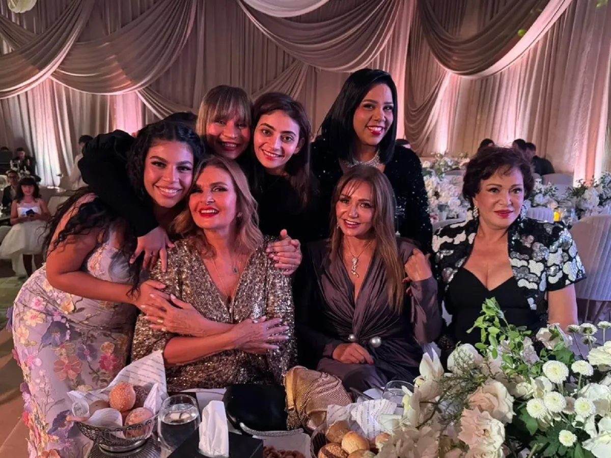 جانب من حفل زفاف ابن بيومي فؤاد -الصورة من حساب المنتجة رنا السبكي على إنستغرام