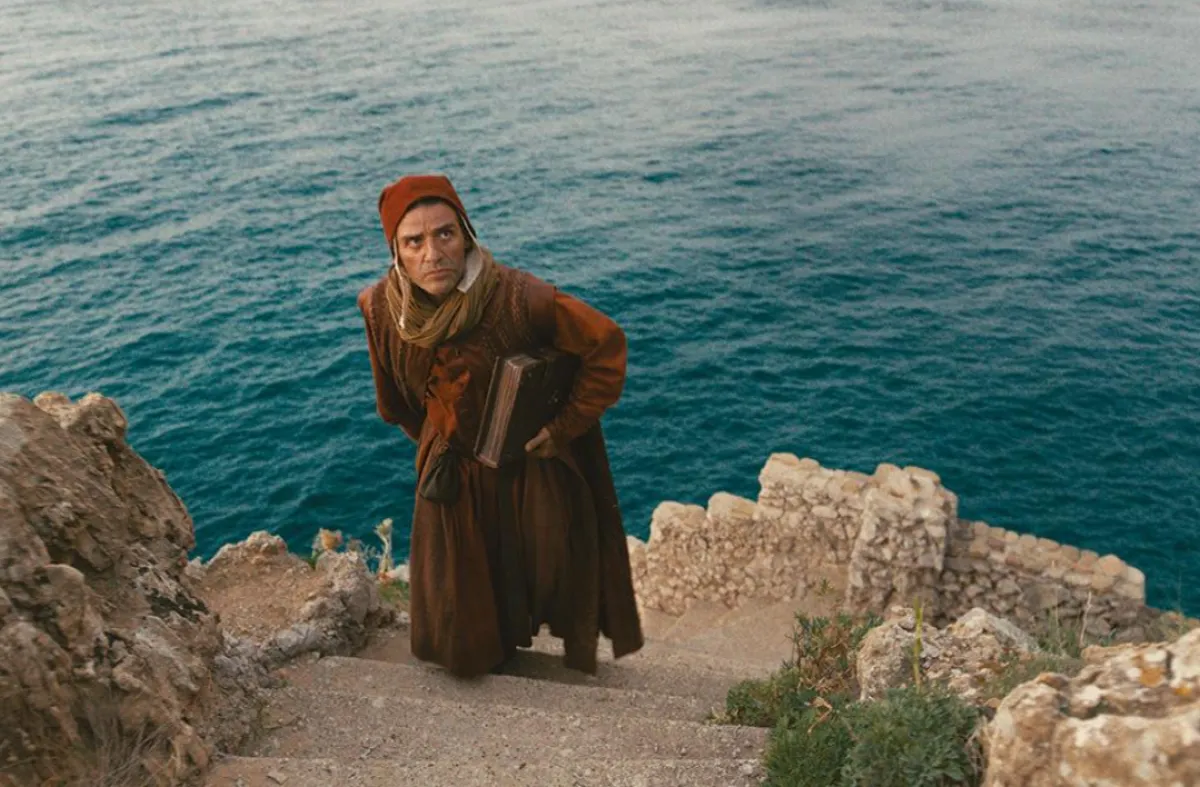 بوستر فيلم In The Hand of Dante  - الصورة من الملف الصحفي للفيلم في مهرجان فينيسيا