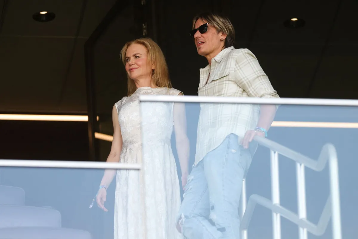نيكول كيدمان وكيث أوربان في ناشفيل، تينيسي (Nicole Kidman and Keith Urban in Nashville, Tennessee). مصدر الصورة: Richard Pelham/Getty Images/AFP
