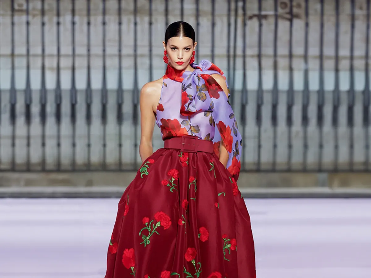 من عرض Carolina Herrera لربيع وصيف 2026 - الصورة من Launchmetrics/Spotlight ©