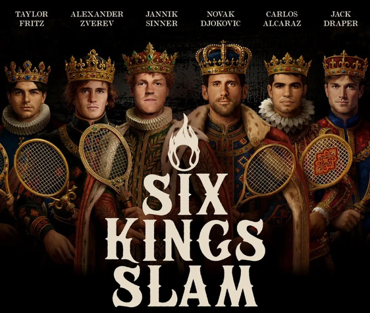 بث بطولة Six Kings Slam عبر نتفلكس - الصورة من الموقع الرسمي لمنصة نتفلكس