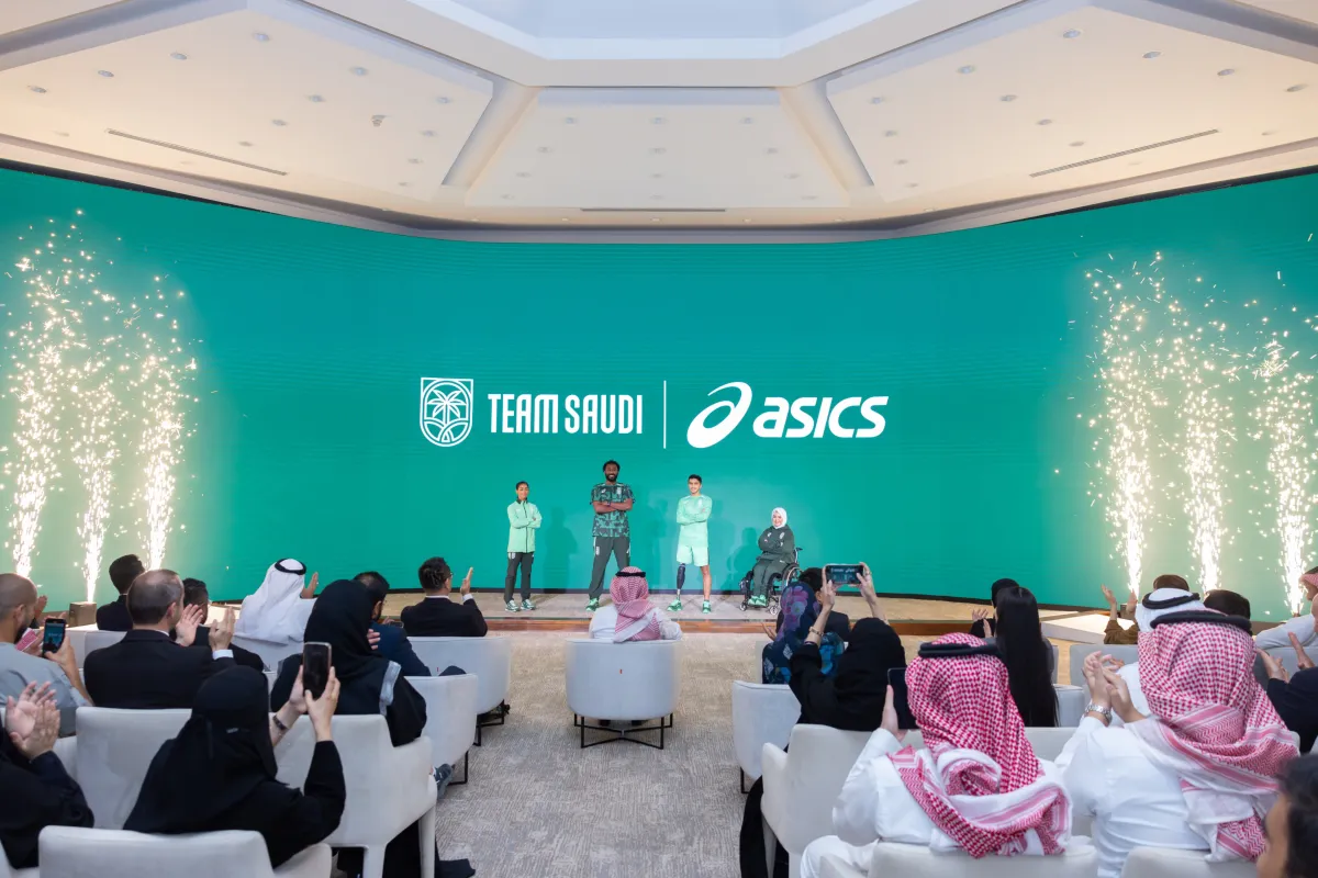 حفل تدشين الزي الرسمي الجديد لفريق السعودية - الصورة من حساب فريق السعودية على منصة إكس