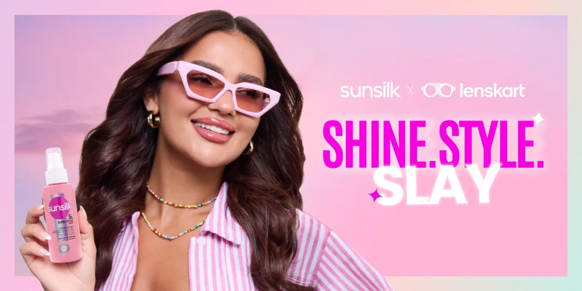  تعاون لامع بين صانسيلك وLenskart يقدّم تجربة جمال غير مسبوقة - الصورة من العلامة 