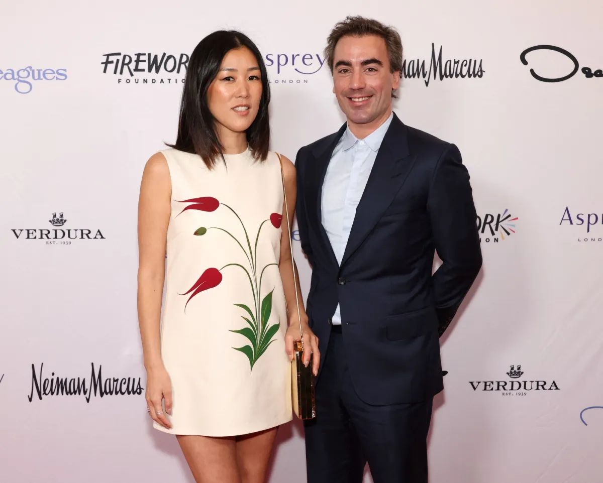 لورا كيم وفرناندو غارسيا Laura Kim and Fernando Garcia  (مصدر الصورة: by Monica Schipper / GETTY IMAGES NORTH AMERICA / Getty Images via AFP)