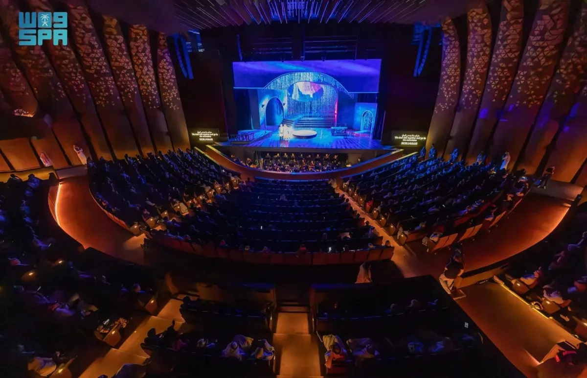 الأوبرا العالمية كارمن - الصورة من وكالة الأنباء السعودية "واس"