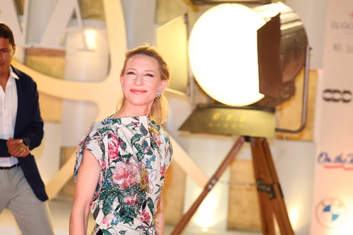 كيت بلانشيت في مهرجان الجونة السينمائي 2025 - الصورة خاصة بـ سيدتي- تصوير: يحيى أحمد