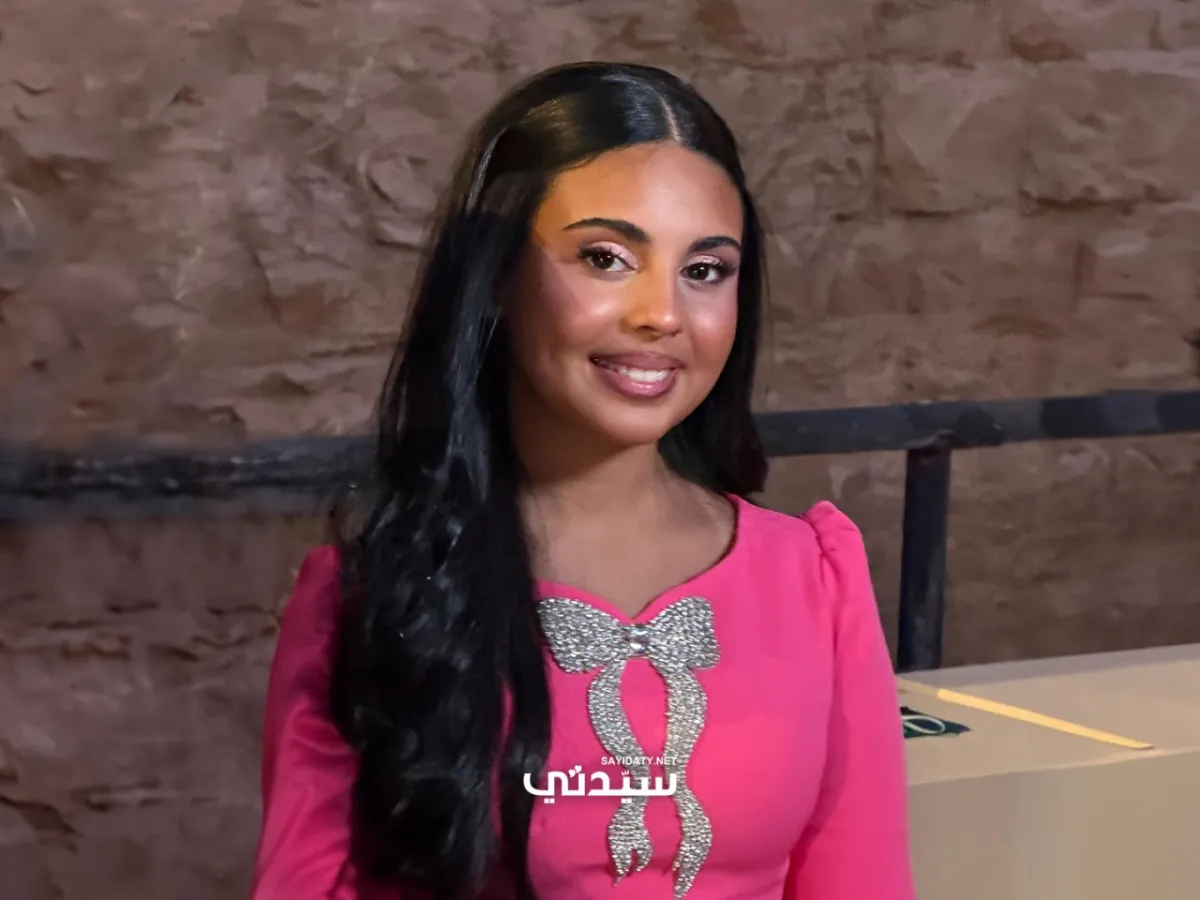 رتيل الشهري في أسبوع الأزياء في الرياض- تصوير عبير بو حمدان خاص سيدتي 