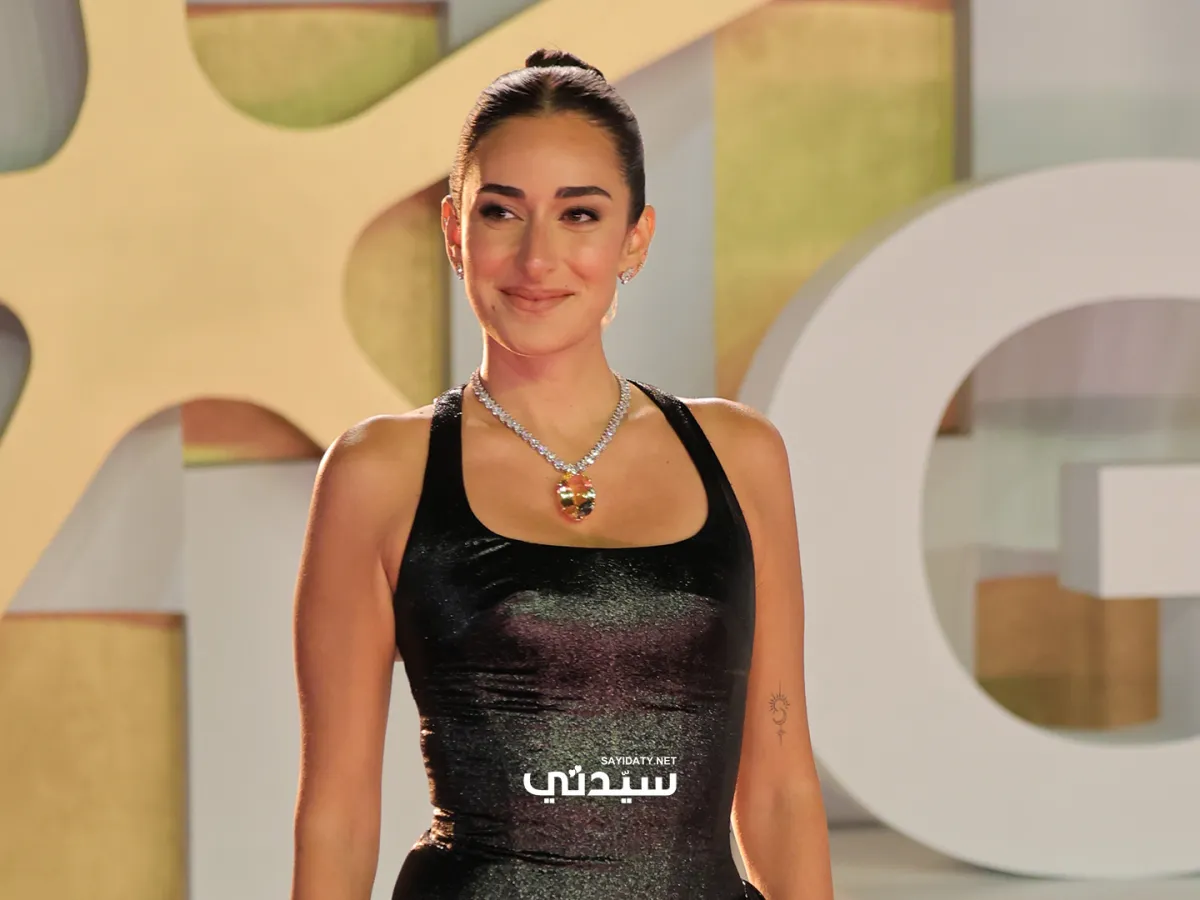 أمينة خليل في مهرجان الجونة السينمائي 2025- تصوير يحيى أحمد خاص "سيدتي" 