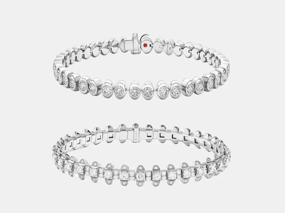 أساور تنس لخريف 2025 من أشهر الدور العالمية