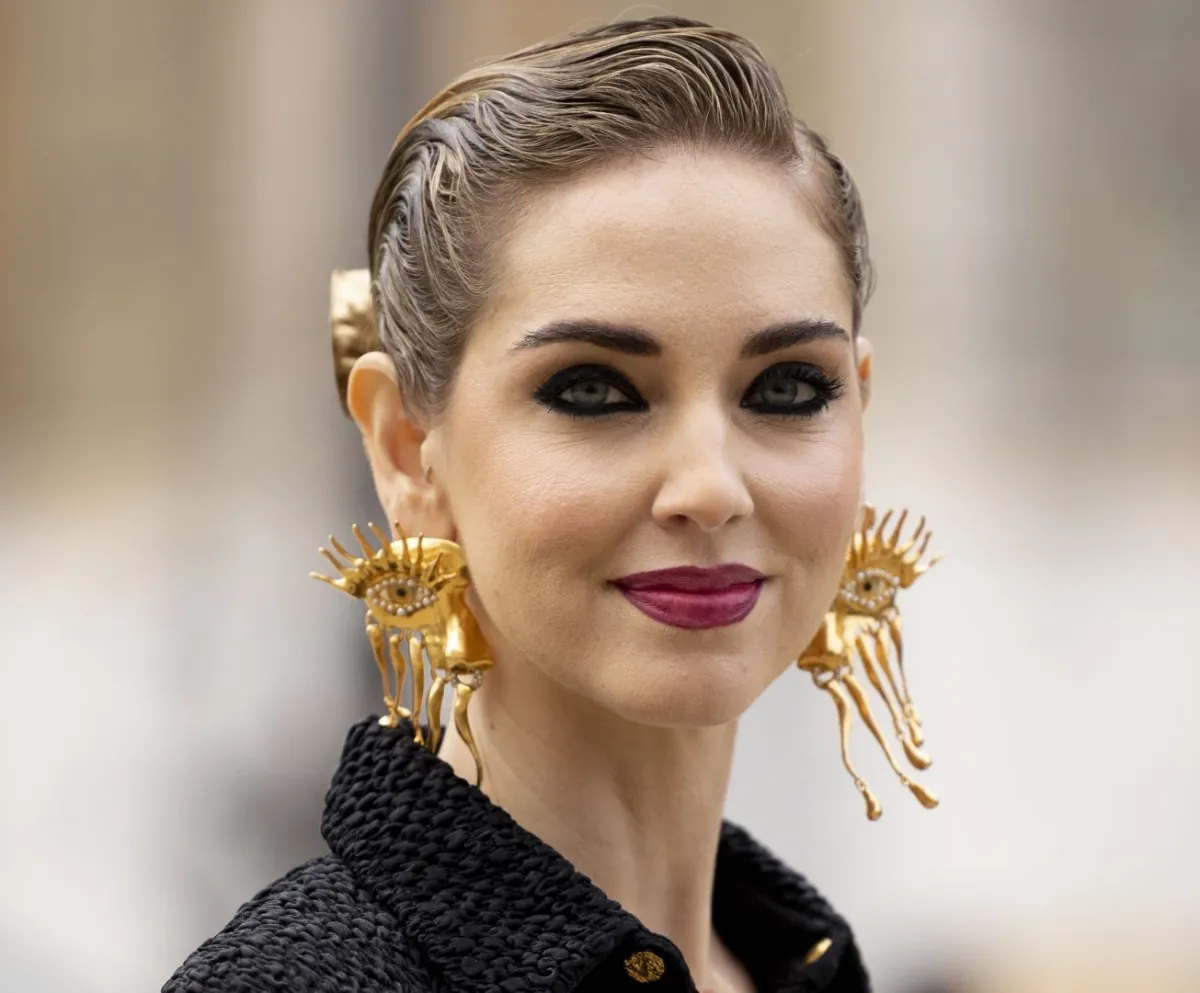 مكياج سموكي أسود (الصورة من Launchmetrics/Spotlight©)