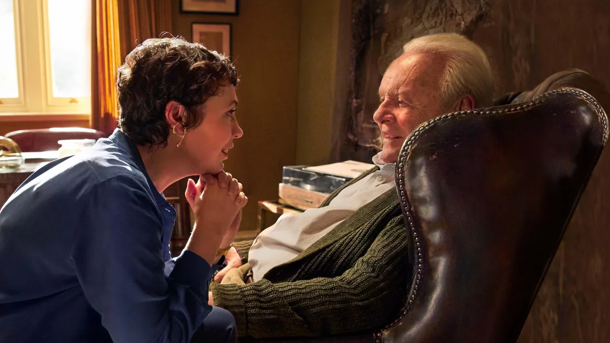 مشهد من فيلم The Father - الصورة من المركز الصحفي للشركة المنتجة